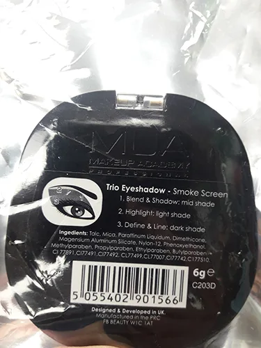 Ombretto «Trio Eyeshadow» — foto 2 dell'alert A12/00827/21