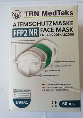 Maschera filtro antiparticolato «TRNMT» — foto 3 dell'alert A12/00756/21