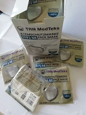 Maschera filtro antiparticolato «TRNMT» — foto 5 dell'alert A12/00756/21