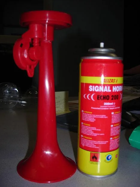 Tromba del segnale del gas — foto 2 dell'alert 0262/08