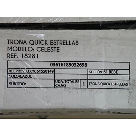 Seggiolone «TRONA QUICK» — foto 3 dell'alert A12/00278/24