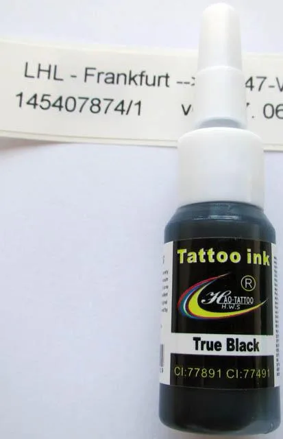 Inchiostro del tatuaggio «True Black» — foto 1 dell'alert A12/1782/14