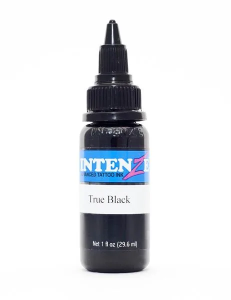 Inchiostro del tatuaggio «True Black» (Intenze)