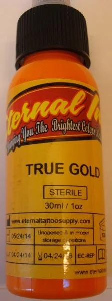Inchiostro del tatuaggio «True Gold» (Eternal Ink)