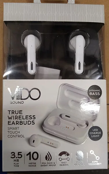 Auricolari senza fili «True Wireless Earbuds» — foto 1 dell'alert A12/02656/23