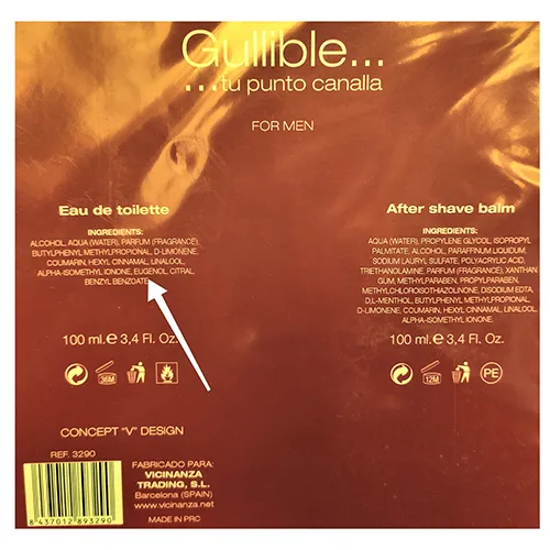 Set di cosmetici «tu punto canalla» — foto 2 dell'alert SR/01511/25