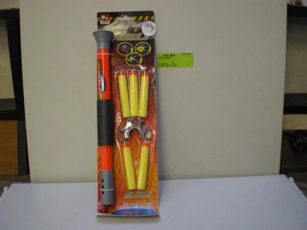 Tubo di soffiaggio con freccette – Foam Missile (Slammer)