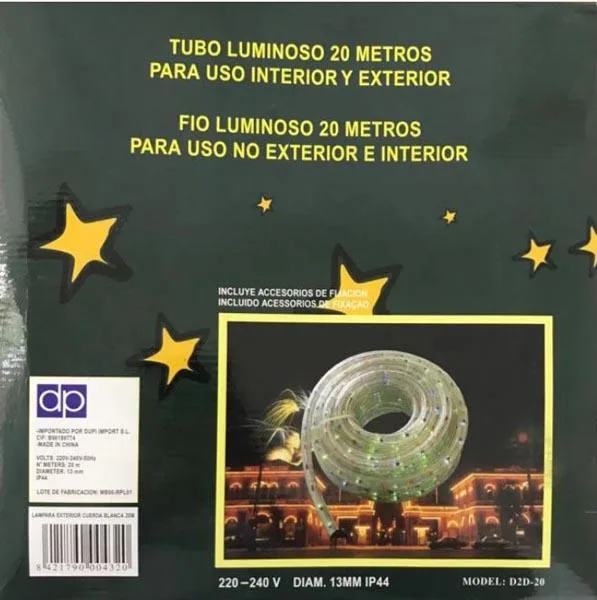 Catena di illuminazione «TUBO LUMINOSO» — foto 2 dell'alert A12/1186/18