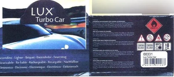 Accendino «Turbo Car» (Lux)