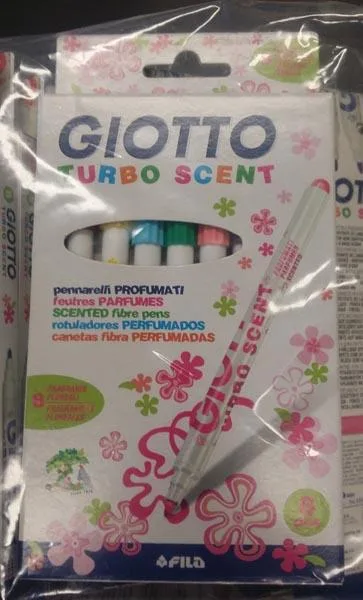 Penne a punta di feltro «TURBO SCENT - scented fibre pens» — foto 2 dell'alert A12/1431/16