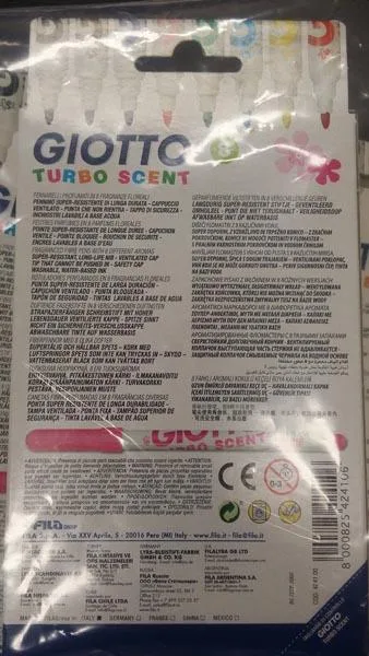 Penne a punta di feltro «TURBO SCENT - scented fibre pens» — foto 3 dell'alert A12/1431/16