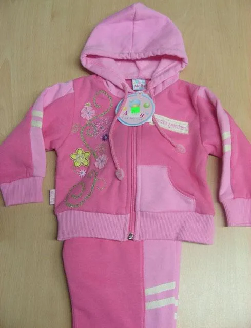 Tuta da jogging per bambini – Le petit train du nord/Giardino dei fiori (Melly kids)
