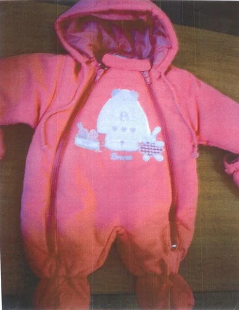 Tuta per bambini con cappuccio – Brums (Baby cap)