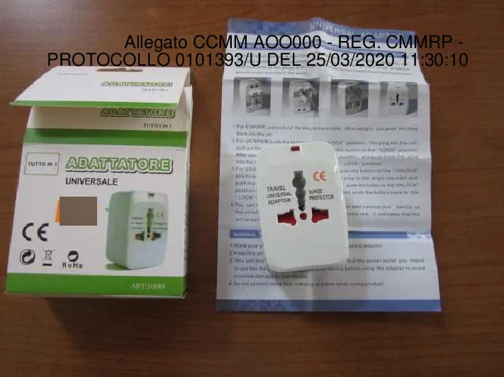Adattatore universale «Tutto in 1 Adattatore Universale» — foto 4 dell'alert A12/00771/20