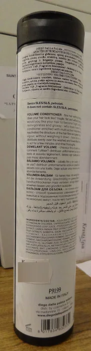 Balsamo per capelli «Tutto Tono Volume Conditioner fine hair body» — foto 2 dell'alert A11/00121/22