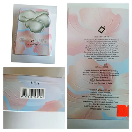 Profumo «Twice so nice» — foto 3 dell'alert A12/01523/23