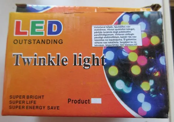 Catena di illuminazione a LED «Twinkle light» — foto 1 dell'alert A11/0021/19