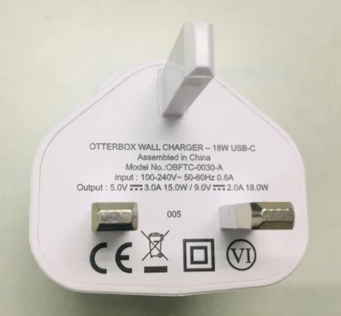 Caricabatterie USB «UK Wall Charger 18W» — foto 3 dell'alert A11/00058/21
