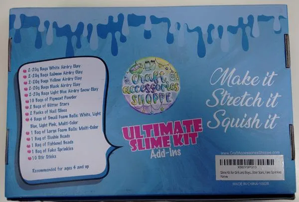 Kit di melma giocattolo «Ultimate Slime Kit Add-ins» — foto 2 dell'alert A12/0830/19