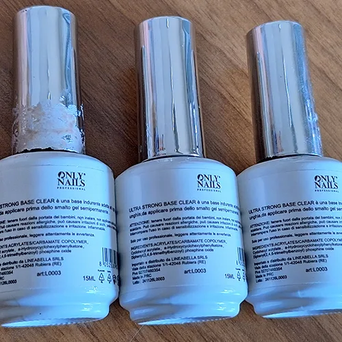 Smalto per unghie in gel «Ultra strong Base Clear Wonderful Gel» — foto 3 dell'alert SR/04189/25