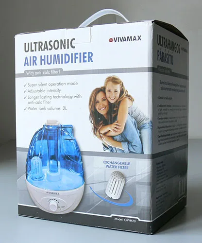 Umidificatore d'aria «Ultrasonic air humidifier» — foto 2 dell'alert A12/01484/23