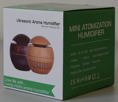 Umidificatore dell'aroma «Ultrasonic Aroma Humidifier» (LE ROYAL)