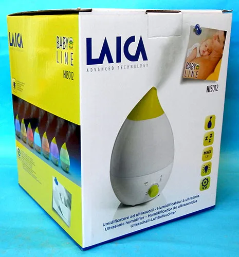 Umidificatore d'aria «Umidificatore ad ultrasuoni / Ultrasonic humidifier» (Laica)