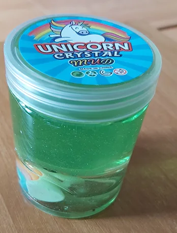 Melma giocattolo «Unicorn Crystal Mud» (Midex)