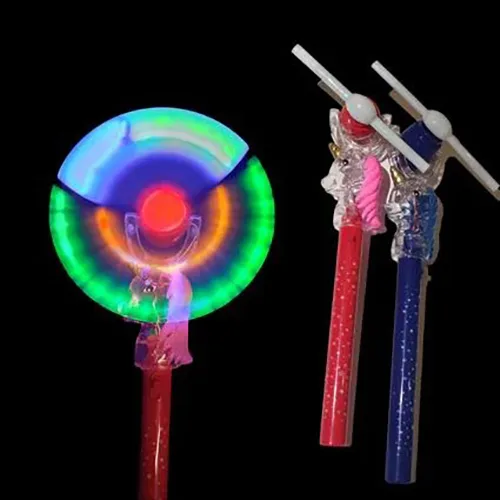 Bacchetta giocattolo «Unicorn magic wand» (Toys Toys)