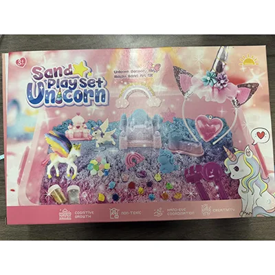 Giocattolo di attività della sabbia «Unicorn Sensory Girl Kid Toy» — foto 2 dell'alert SR/00757/26