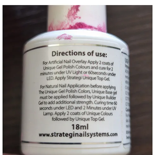 Smalto per unghie in gel «Unique The Gel Polish» — foto 2 dell'alert SR/04014/25