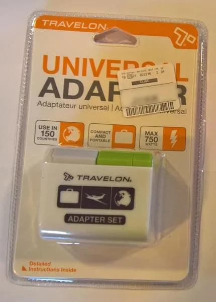 Set adattatore per spina da viaggio «Universal Adapter» — foto 1 dell'alert A12/0545/18