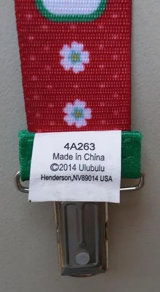 Supporto di succhietto «Universal pacifier clip» — foto 2 dell'alert A11/0150/17