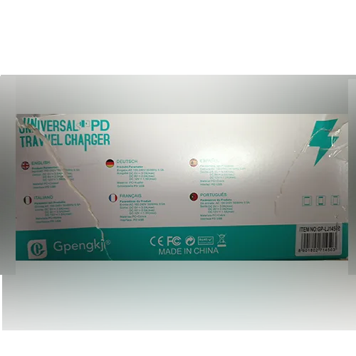 Caricabatterie USB «UNIVERSAL PD TRAVEL CHARGER» — foto 3 dell'alert SR/02585/26