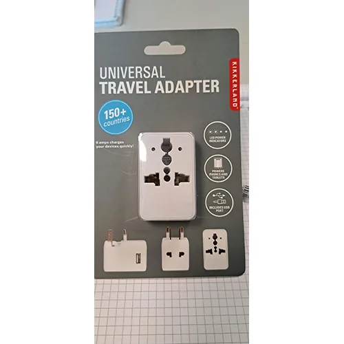 Adattatore da viaggio «UNIVERSAL TRAVEL ADAPTER» — foto 1 dell'alert SR/01652/25