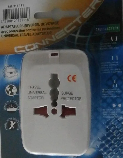 Adattatore per spina da viaggio «Universal Travel Adapter» — foto 1 dell'alert A12/1960/14