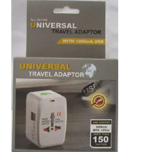 Adattatore da viaggio «Universal Travel Adaptor» (All-In-One)
