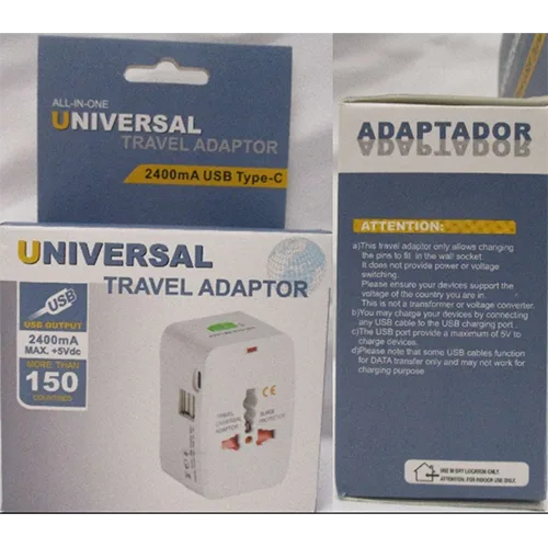Adattatore da viaggio «Universal Travel Adaptor» (All-In-One)