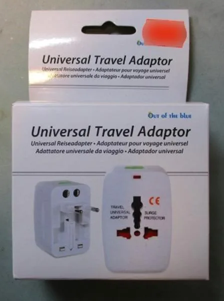 Adattatore della spina di viaggio «Universal Travel Adaptor» — foto 2 dell'alert A12/0882/18