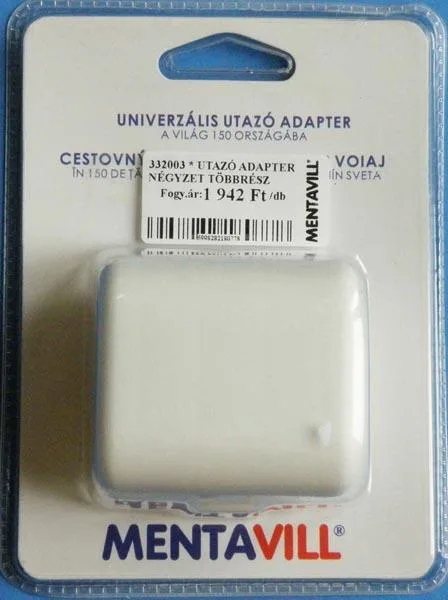 Adattatori universali da viaggio «UNIVERZÁLIS UTAZÓ ADAPTER» (Mentavill)
