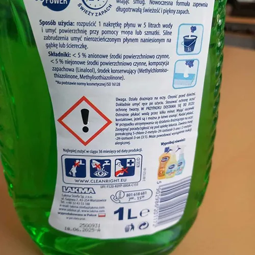 Detergente liquido «UNIWERSALNY» — foto 2 dell'alert SR/02889/26