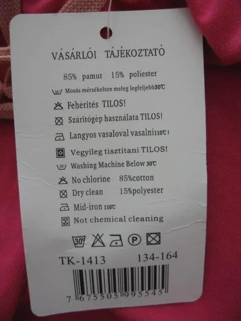 Pantaloni per ragazze «Unknown» — foto 2 dell'alert A12/0156/14