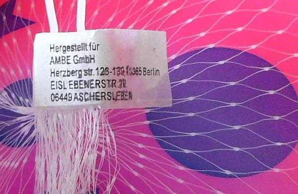 Palla di plastica «Unknown» (AMBE)