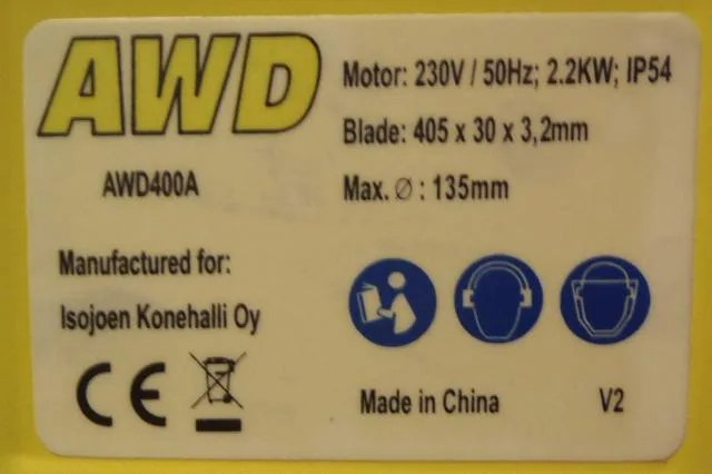 Sega circolare «Unknown» (Awd)