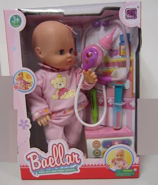 Bambola con accessori medici «Unknown» (Baellar)