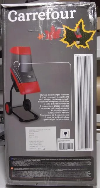 Trituratore da giardino 2500 W «Unknown» — foto 2 dell'alert A12/1314/13