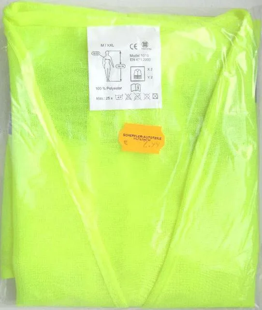 Giubbotto fluorescente &amp; #13; &amp; #13; «Unknown» — foto 2 dell'alert A12/0004/13