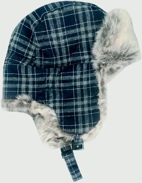 Cappello da trapper foderato in pelliccia da ragazzi «Unknown» (Fountain Accessories)