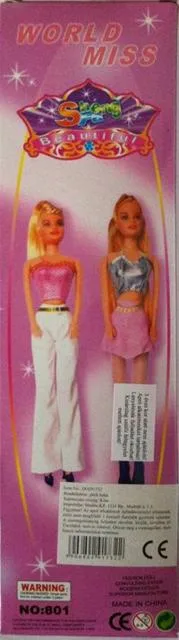 Bambola di plastica con accessori &amp; #13; &amp; #13; «Unknown» (Fun Fashion)