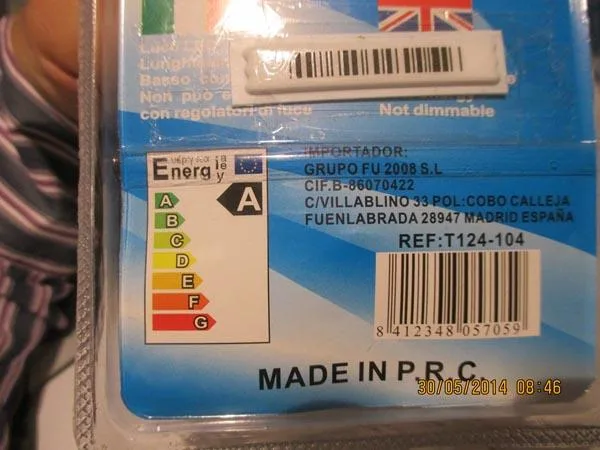 Lampada a LED «Unknown» — foto 1 dell'alert A12/0025/15